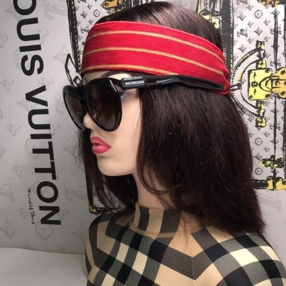 New Authentic Balenciaga Tortoise Shell Sunglasses BB0024SA 001 - Picture 9 of 14